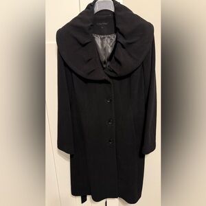 Calvin Klein Elegant Black Pea Coat